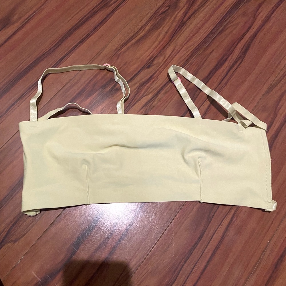 NWOT Out From Under Bralette in Pale Yellow